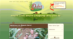 Desktop Screenshot of oakesfarm.com